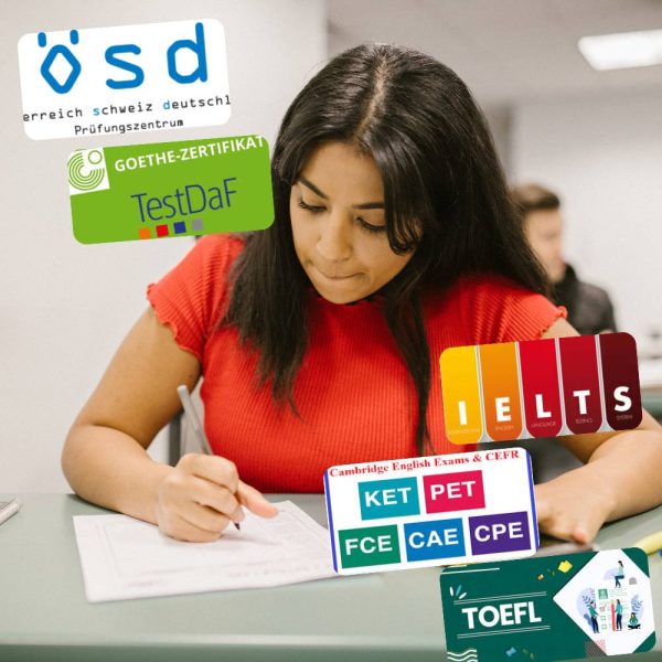 Priprave na mednarodne izpite iz nemškega in angleškega jezika LinguaK LIVE